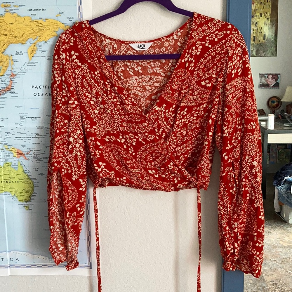 Urban outfitters wrap tie top!!